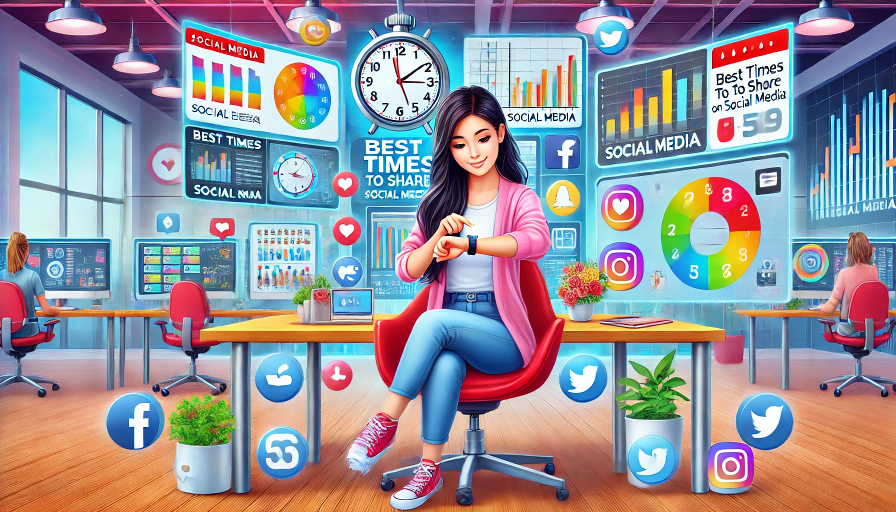 social media timing